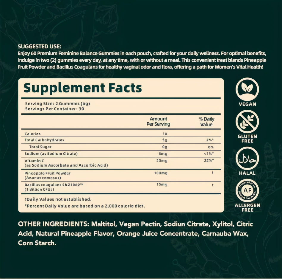 Women's Balance gummies - Vital Source